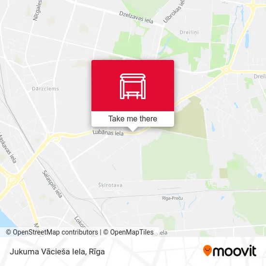 Карта Jukuma Vācieša Iela