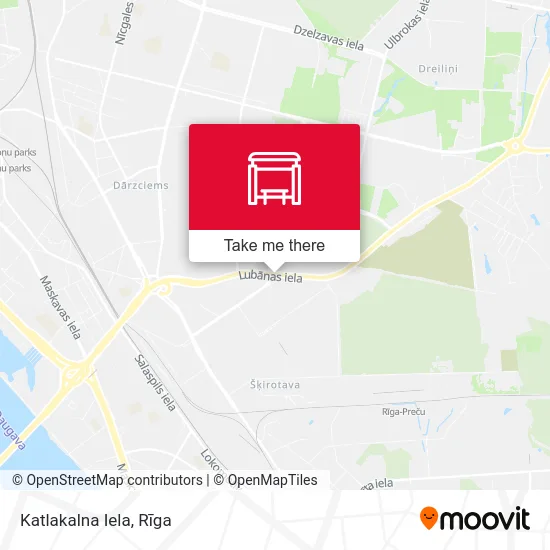 Карта Katlakalna Iela