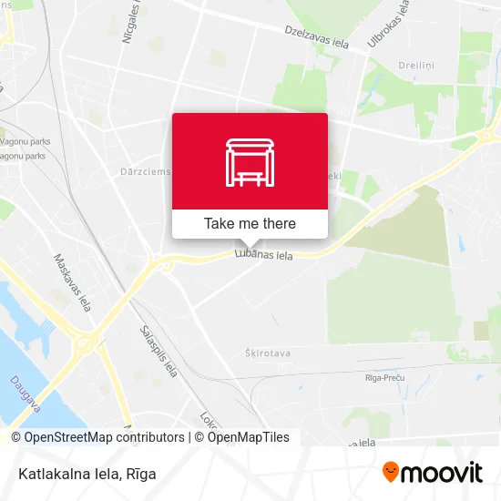 Карта Katlakalna Iela