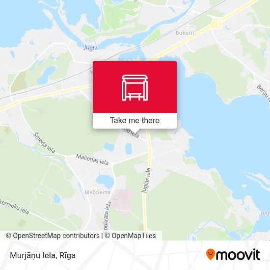 Карта Murjāņu Iela