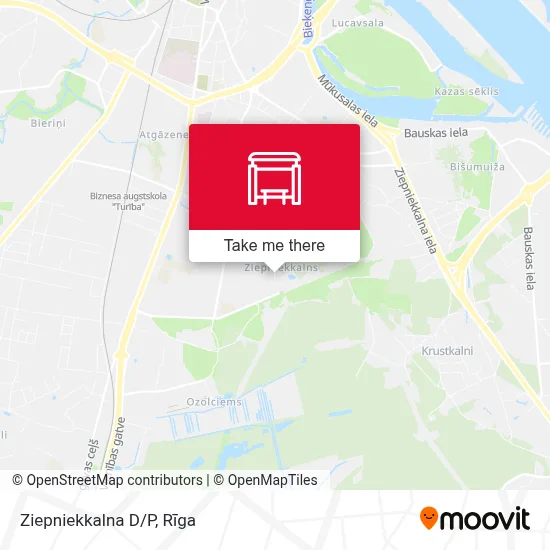 Ziepniekkalna D/P map