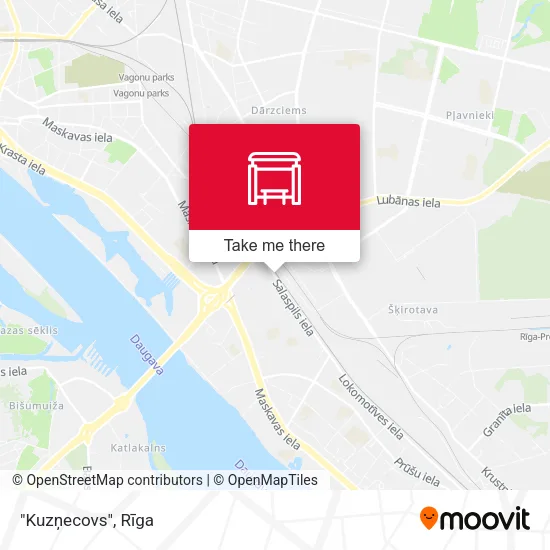 Карта "Kuzņecovs"