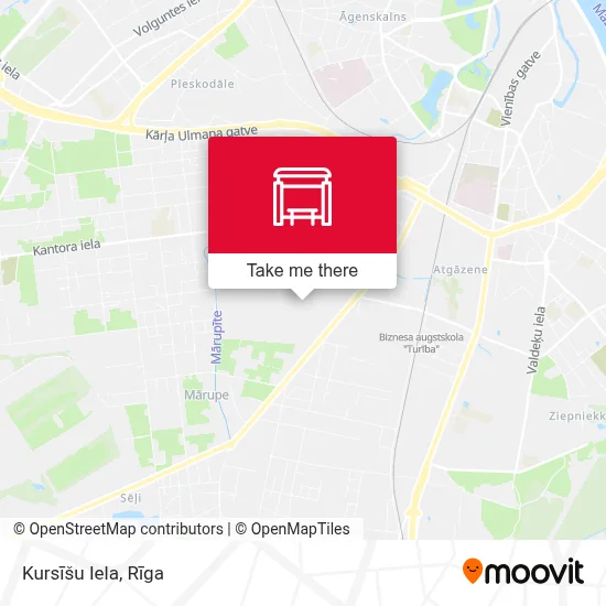 Kursīšu Iela map