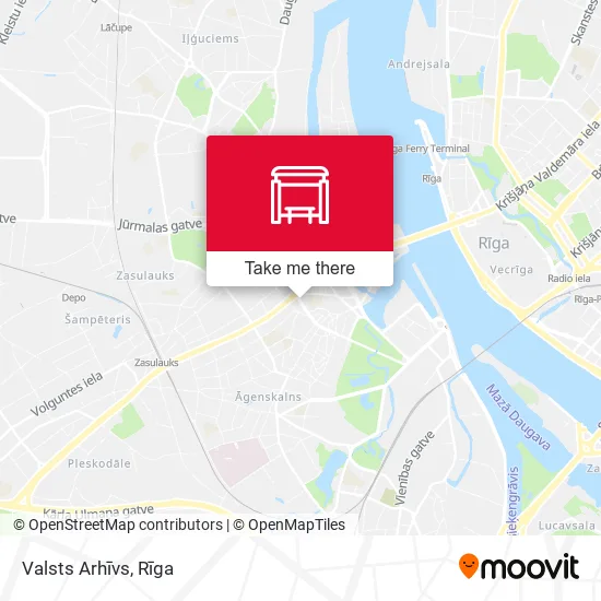 Карта Valsts Arhīvs