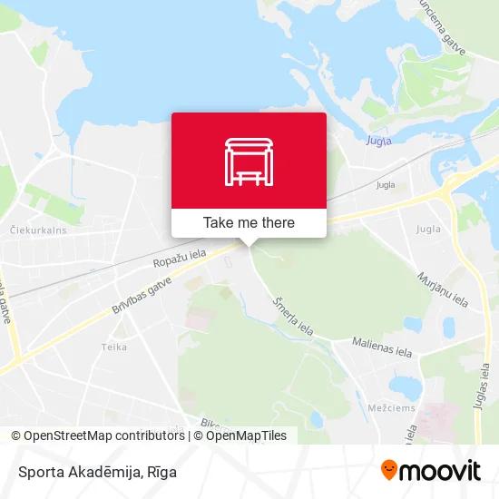 Карта Sporta Akadēmija