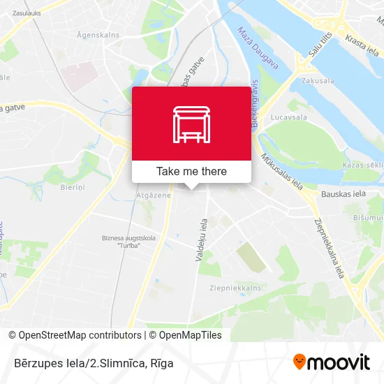 Bērzupes Iela/2.Slimnīca map