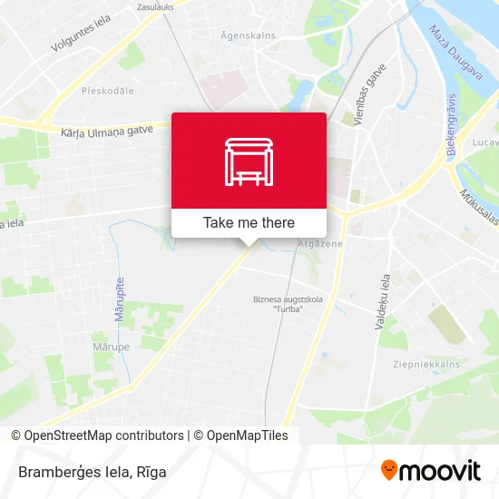 Bramberģes Iela map