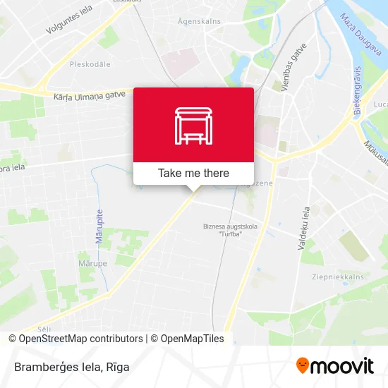 Bramberģes Iela map