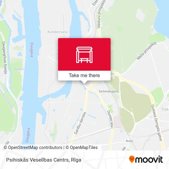 Карта Psihiskās Veselības Centrs