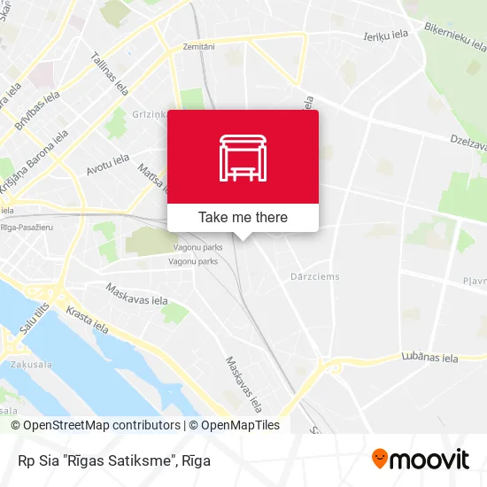 Карта Rp Sia "Rīgas Satiksme"