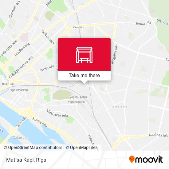 Карта Matīsa Kapi