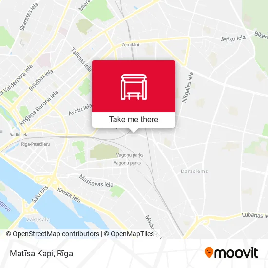 Карта Matīsa Kapi