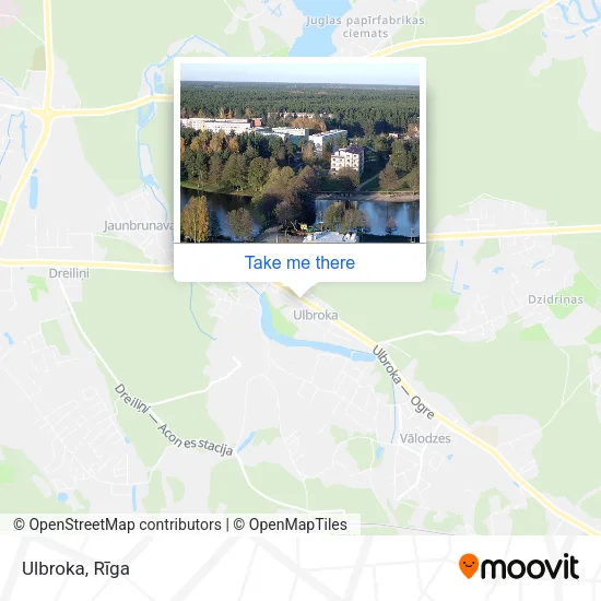 Карта Ulbroka