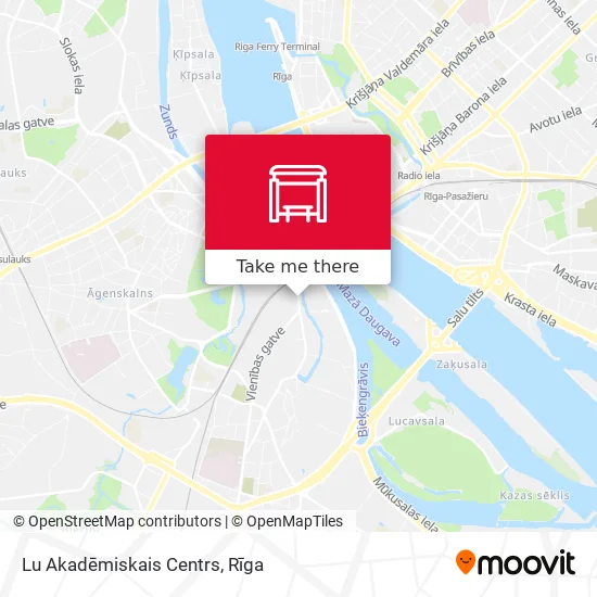 Карта Lu Akadēmiskais Centrs