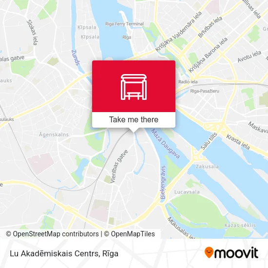 Карта Lu Akadēmiskais Centrs