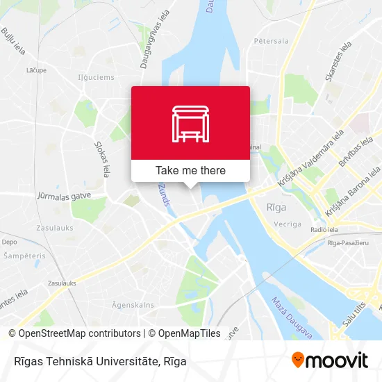 Rīgas Tehniskā Universitāte map
