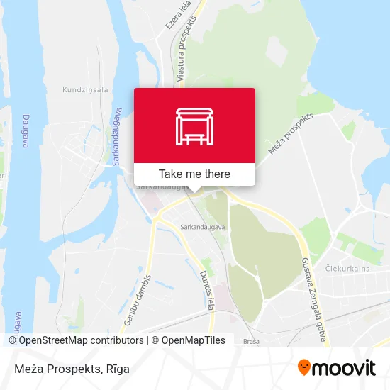 Карта Meža Prospekts