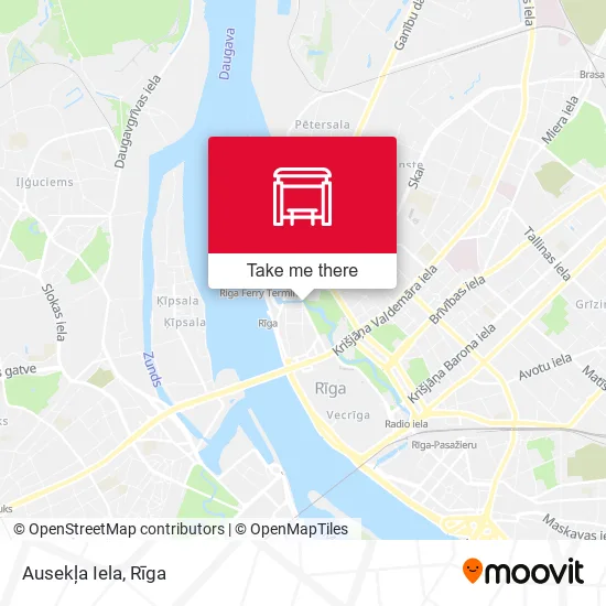 Карта Ausekļa Iela