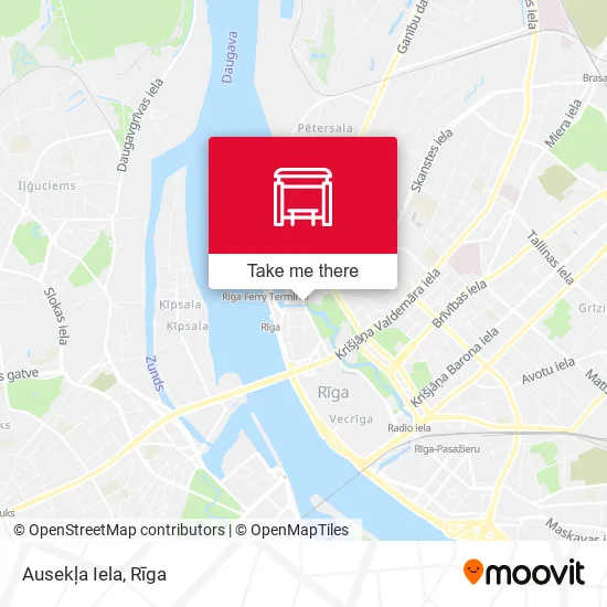 Карта Ausekļa Iela