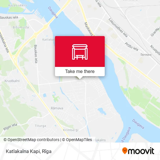 Карта Katlakalna Kapi
