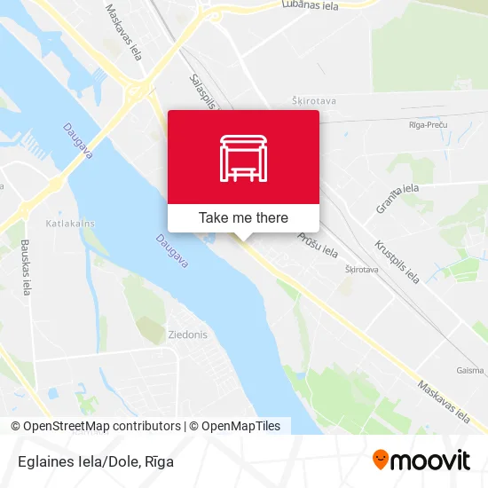 Карта Eglaines Iela/Dole