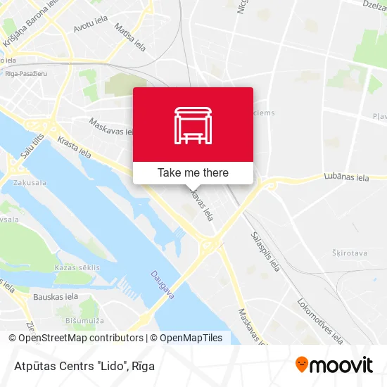 Карта Atpūtas Centrs "Lido"