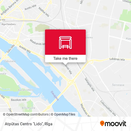 Карта Atpūtas Centrs "Lido"