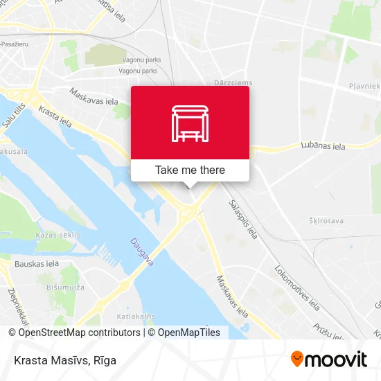 Карта Krasta Masīvs