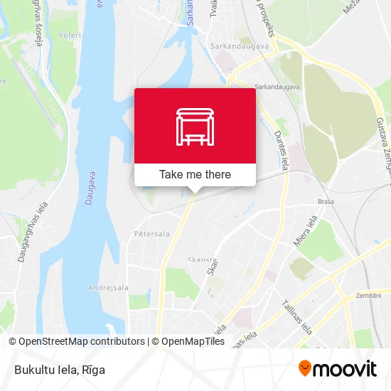Карта Bukultu Iela