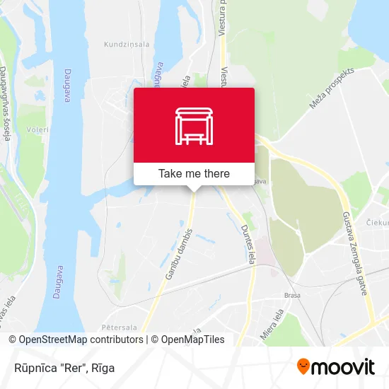 Карта Rūpnīca "Rer"