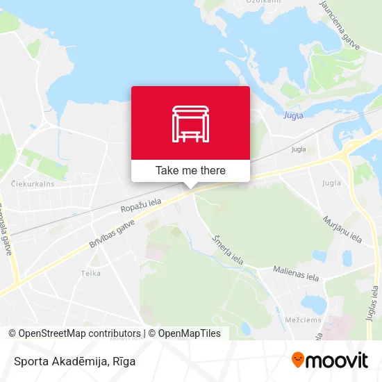 Карта Sporta Akadēmija