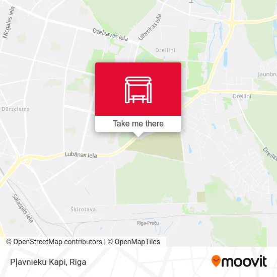 Карта Pļavnieku Kapi
