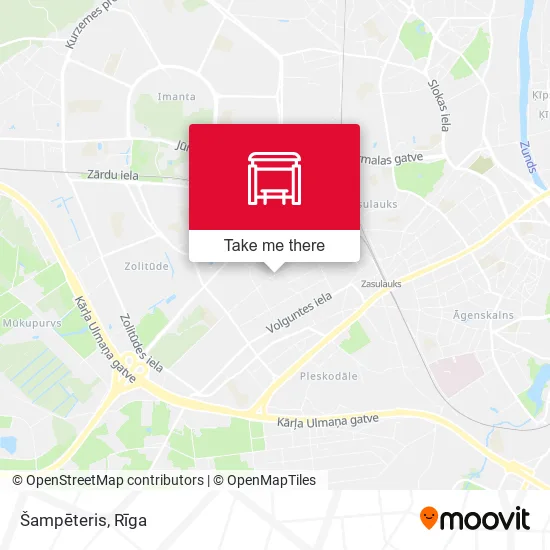 Карта Šampēteris