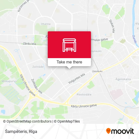 Карта Šampēteris