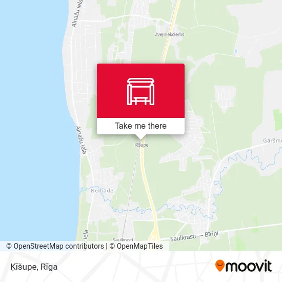 Карта Ķīšupe