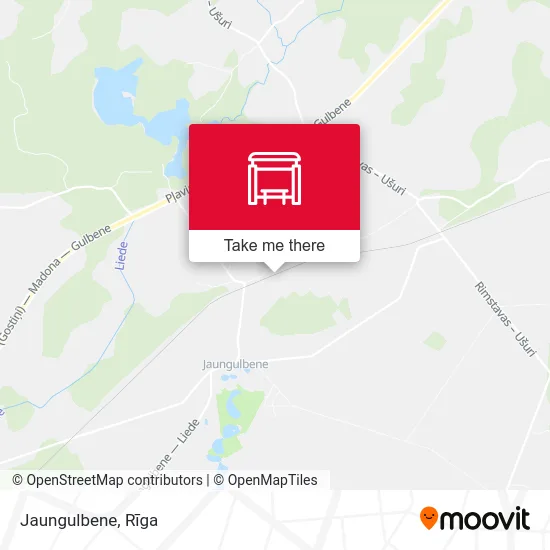 Карта Jaungulbene