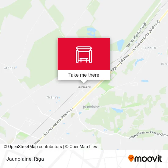 Карта Jaunolaine
