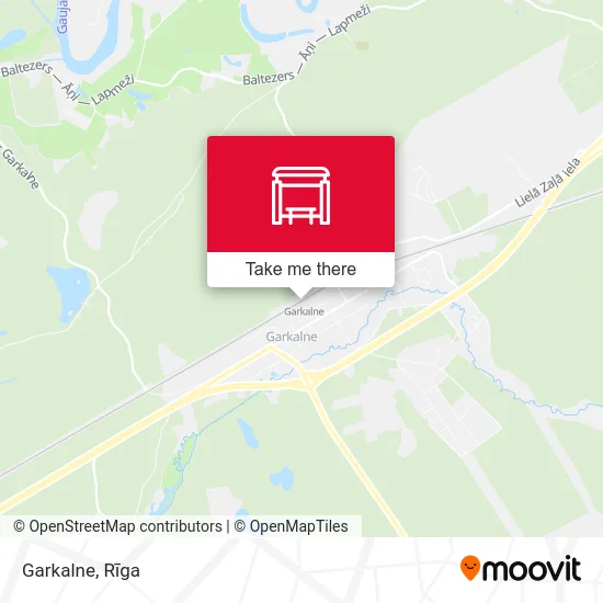Карта Garkalne
