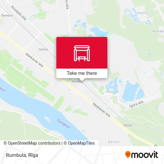 Карта Rumbula