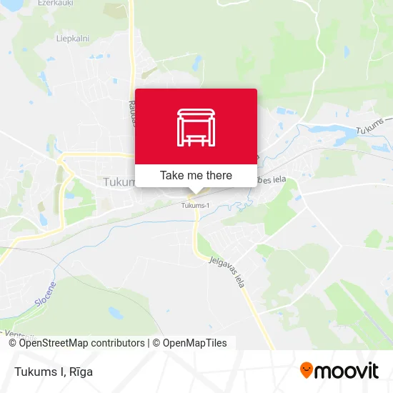 Карта Tukums I