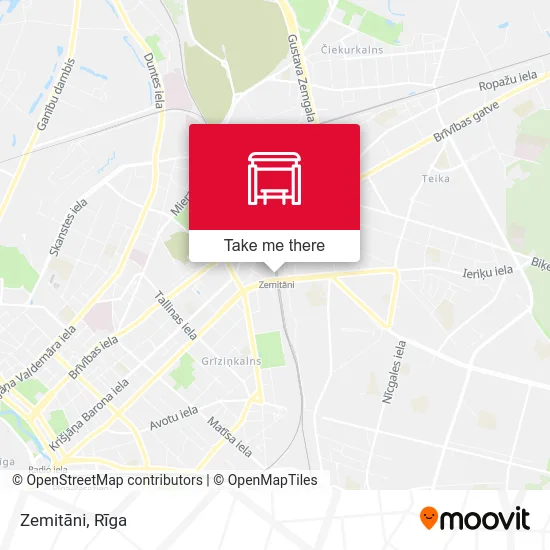 Карта Zemitāni