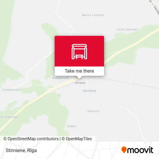 Карта Stirniene