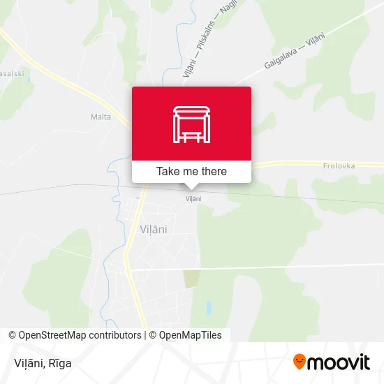 Карта Viļāni