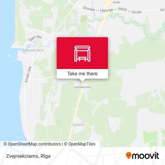 Карта Zvejniekciems