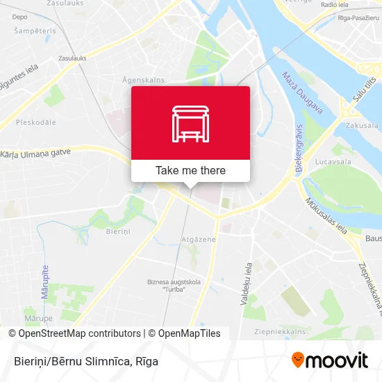 Bieriņi/Bērnu Slimnīca map