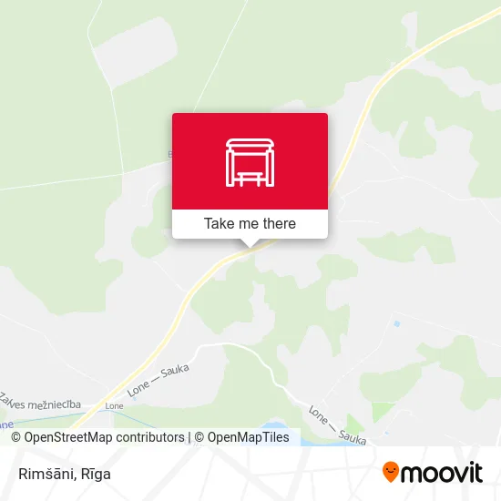 Карта Rimšāni