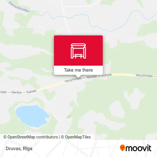 Карта Druvas
