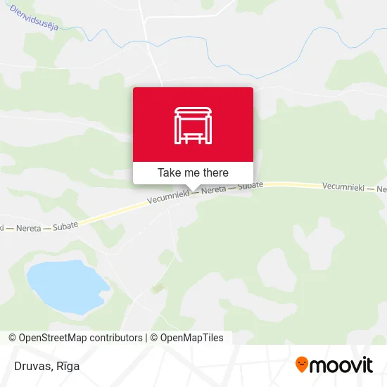 Карта Druvas