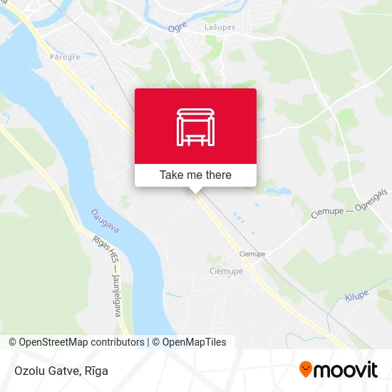 Карта Ozolu Gatve