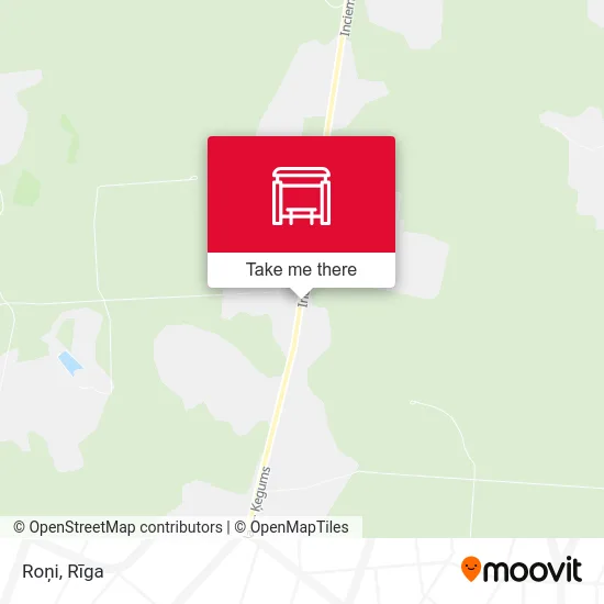 Карта Roņi